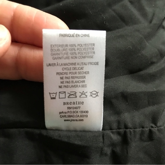 Prana winter jacket.  Black in colour. Women’s small. - Picture 8 of 10